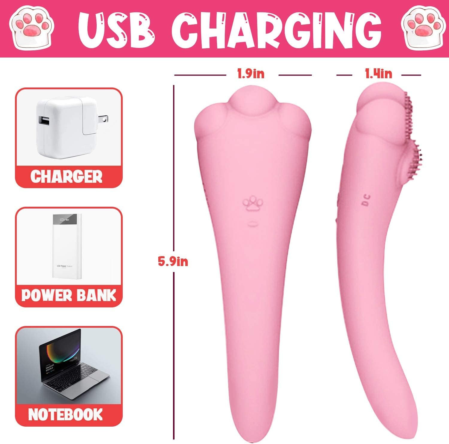 Sonic Silicone Facial Cleansing Brush, Rechargeable Deep Clean Face Massager