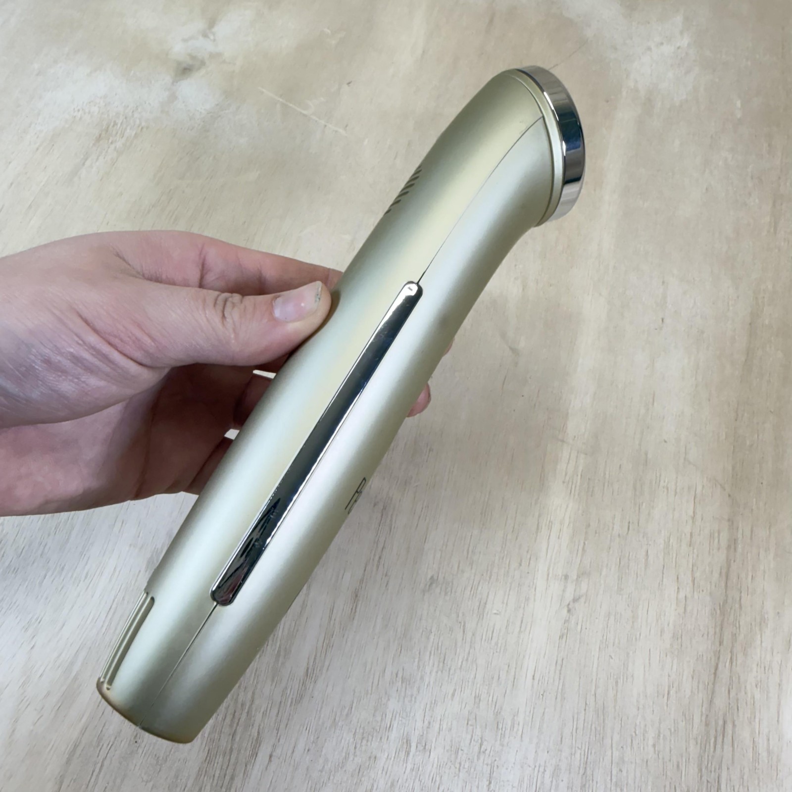 Zero Gravity Perfectio Facial Toning Device Handheld LED Skin Therapy Gold