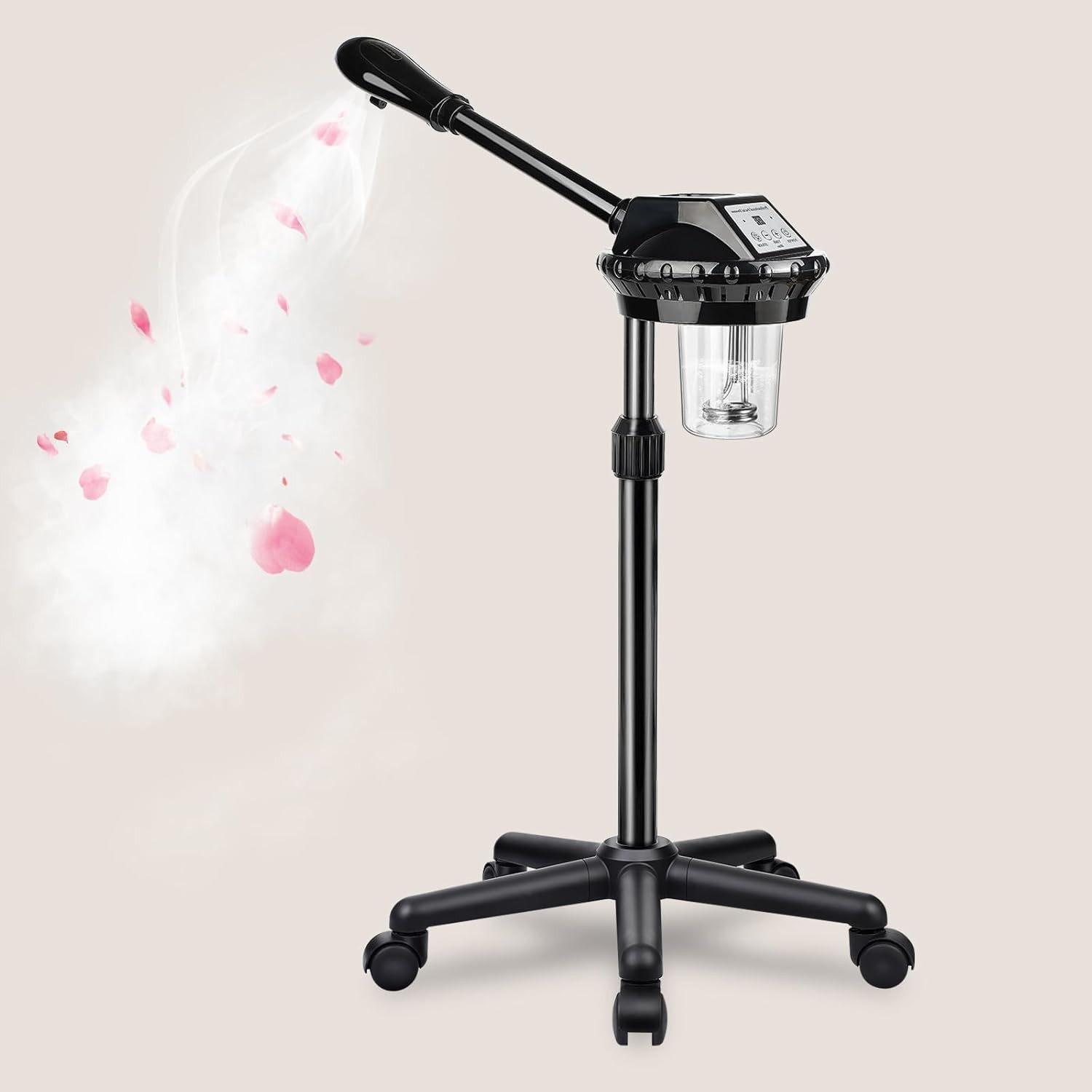 Professional Facial Steamer for Deep Hydration,Ozone Face Steamer with More Stea