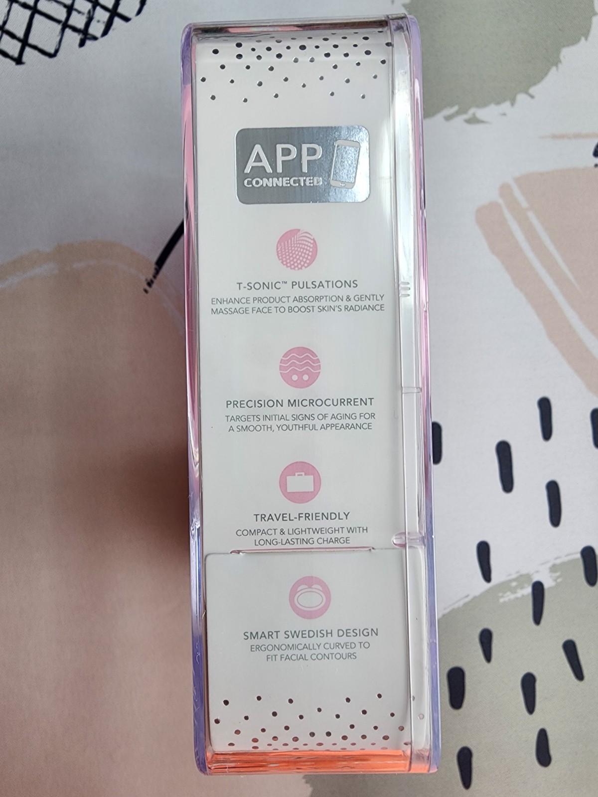FOREO – BEAR Mini – Smart Microcurrent Facial Toning Device, Pink – Rechargeable