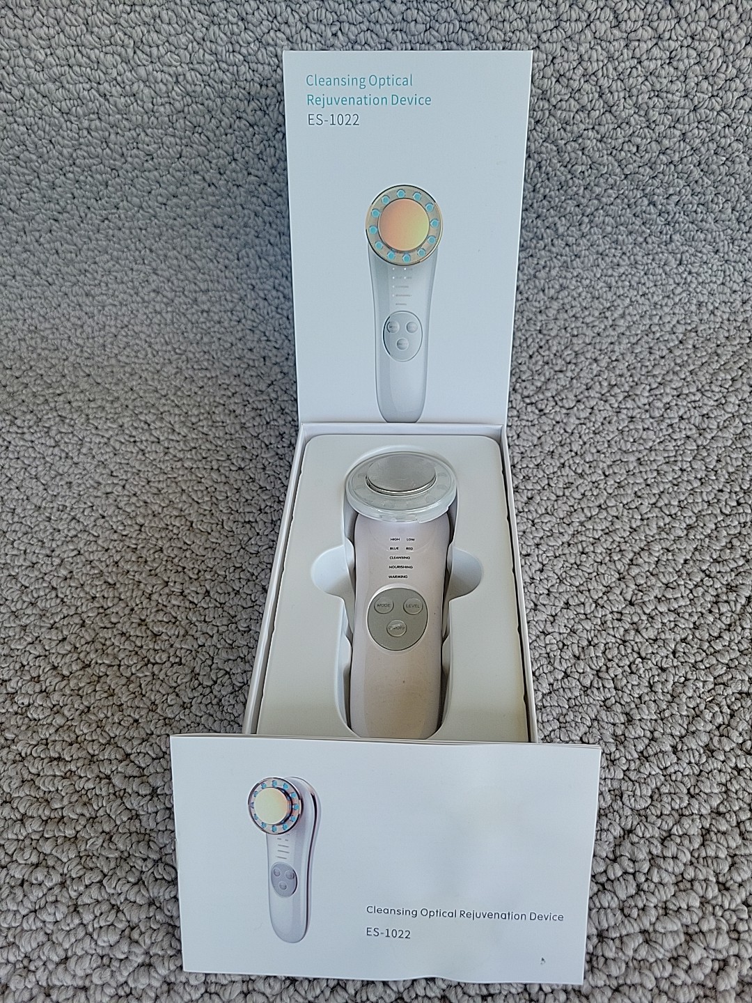 Cleansing Optical Rejuvenation Device ES-1022 Facial Massager