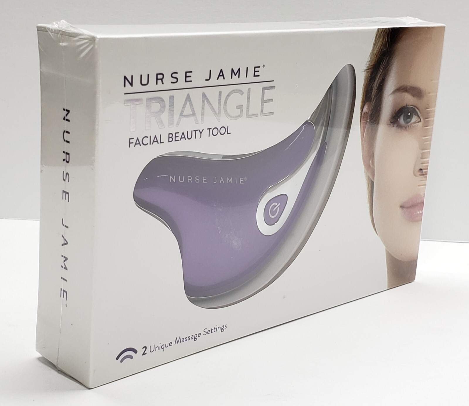 Nurse Jamie TRIANGLE Facial Beauty Tool Sculpting Firming Sonic Face Massager