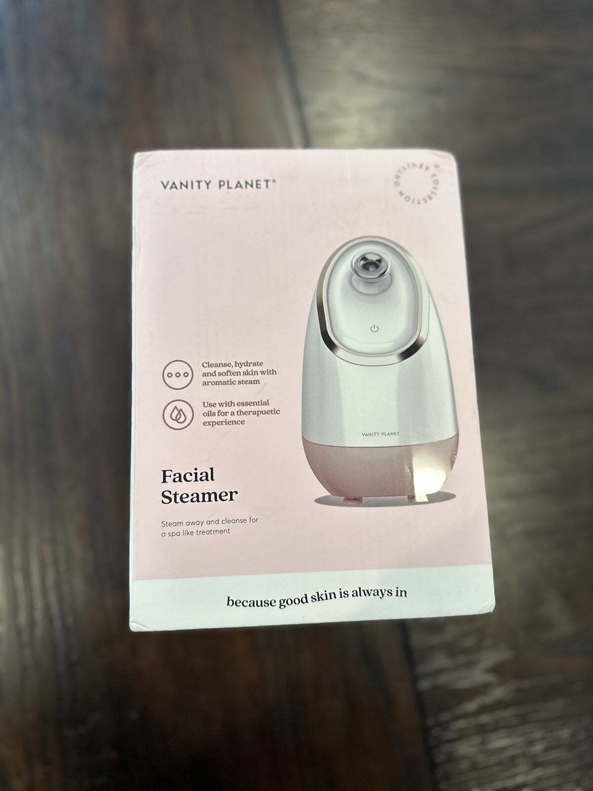 Vanity Planet Facial Steamer Cleanse Hydrate Softens Skin VNT06112