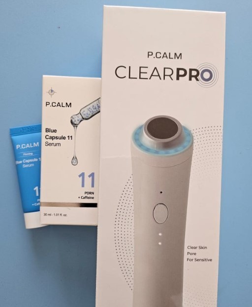 PCALM Clear Pore Care Beauty Device + PDRN Serum Set K-Beauty