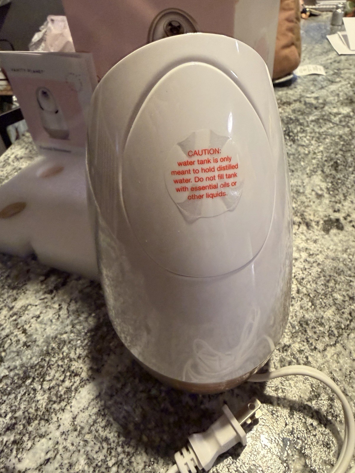 Vanity Planet Facial Steamer Cleanse Hydrate Softens Skin VNT06112