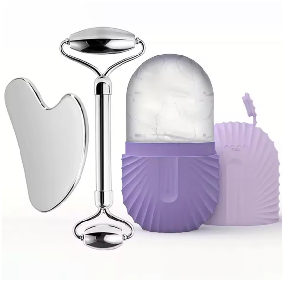 Facial Ice Roller Mold Face Massager Skin Cooling Pore Minimizer Skincare Tool
