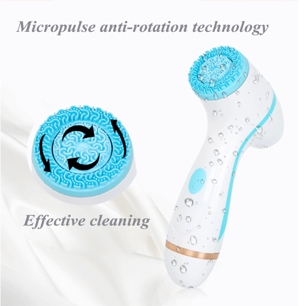 Facial Cleansing Spin Brush Set Galvanic Spa Cleaning Remove Blackhead Machine