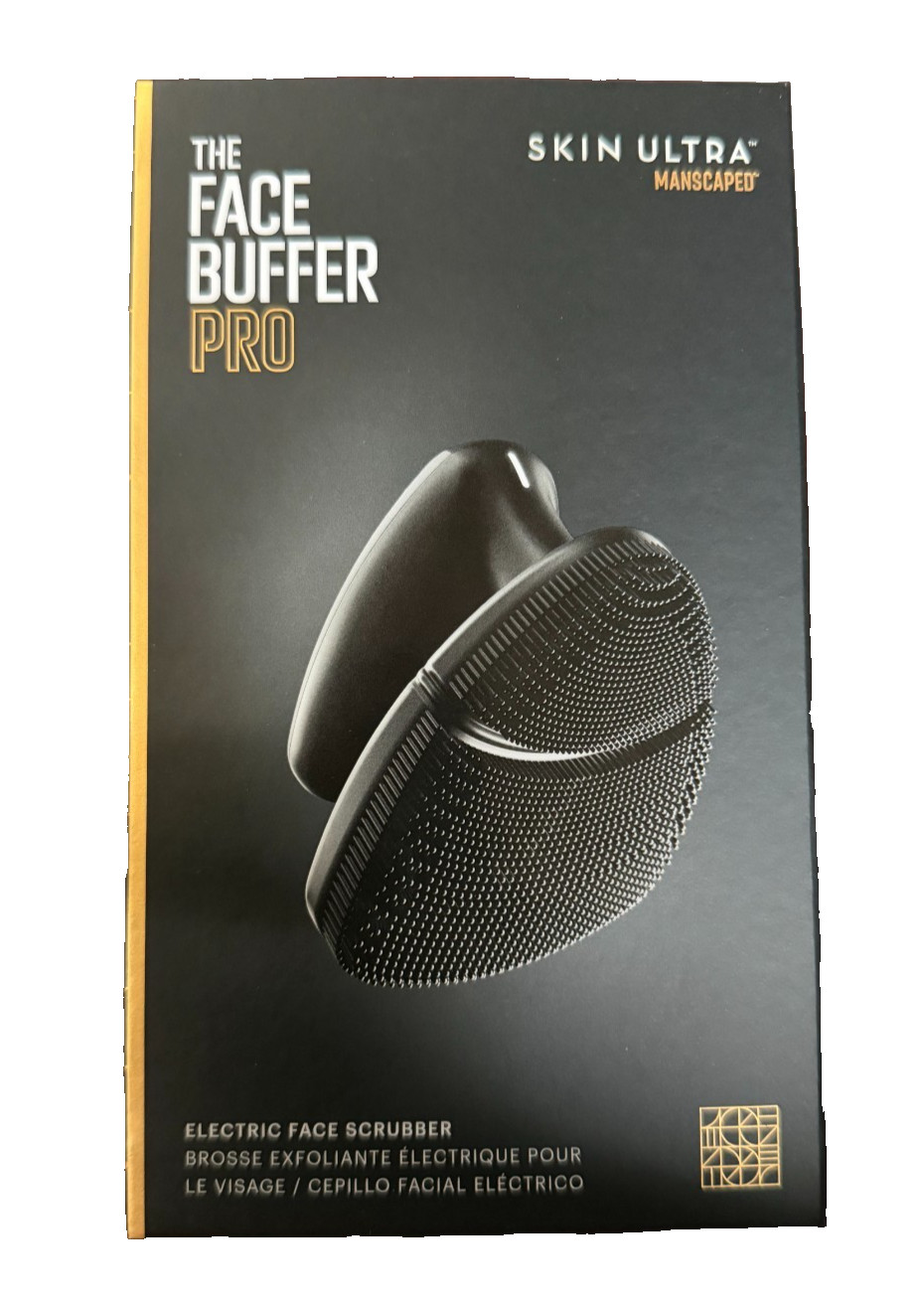 MANSCAPED® The Face Buffer PRO – Men’s Electric Silicone Face Scrubber