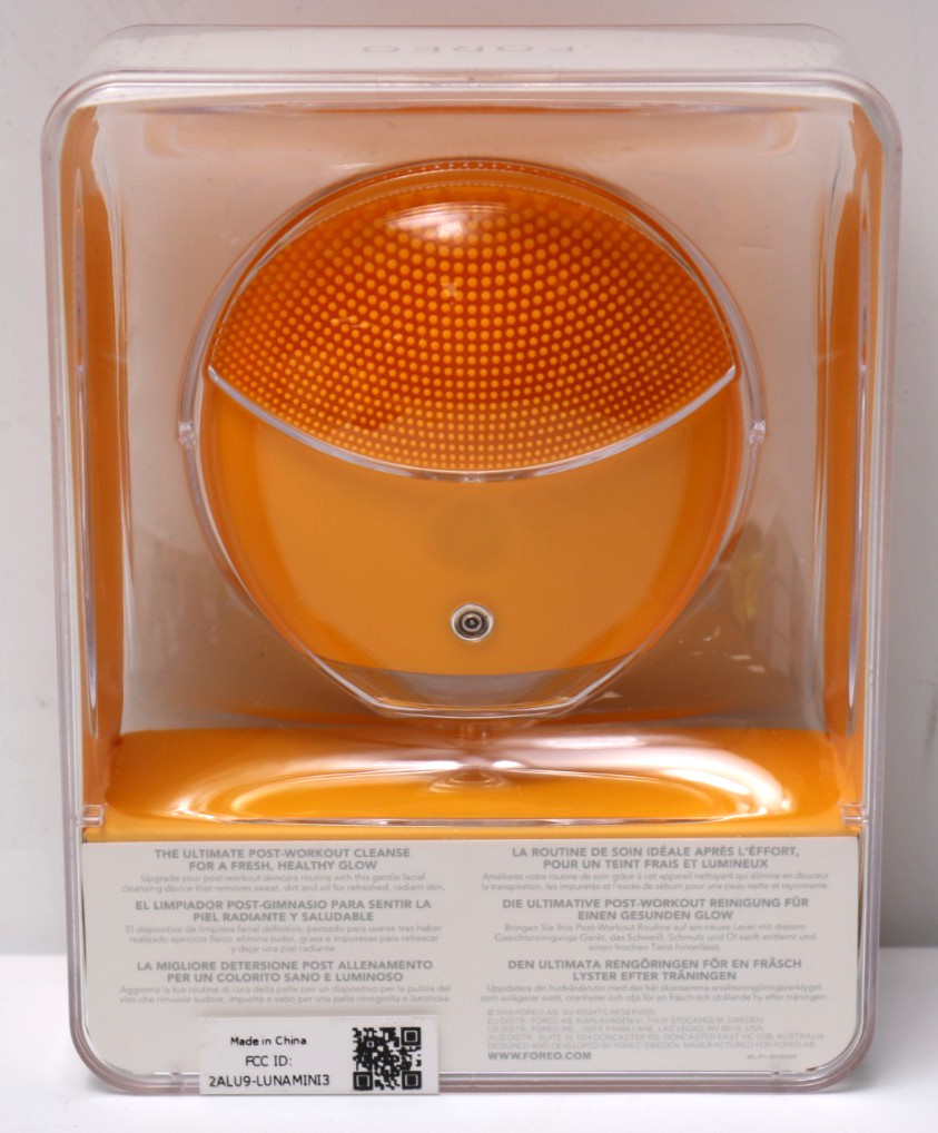 FOREO Luna Mini 3 Smart Facial Cleansing Massager – Sunflower Yellow – Brand New