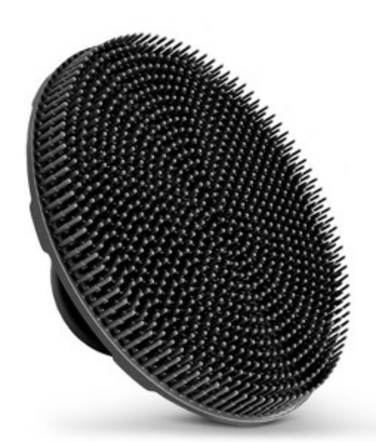 BlackWolf Sonic Scrubber Rechargeable Vibrating Face & Body Brush Gray