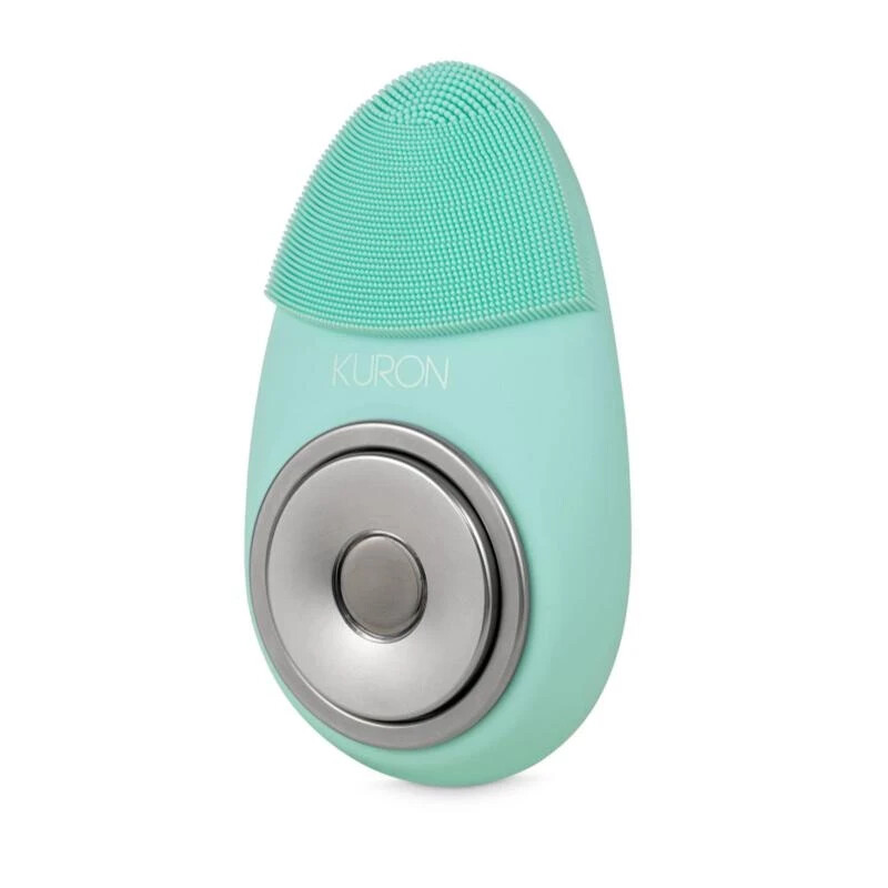 4In1 Kuron Sonic Silicone Brush Green Remove Makeup, Cleansing, Thermal, Massage