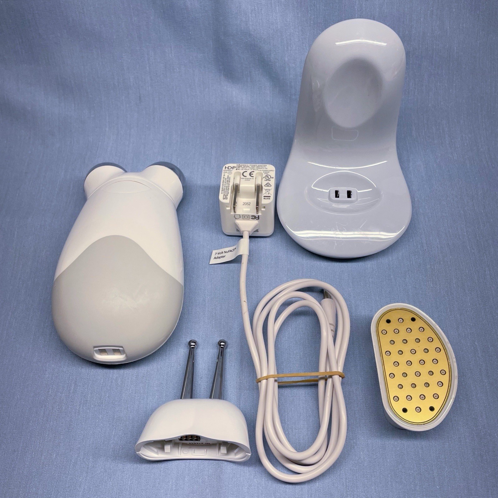 NuFACE Trinity with Lip & Eye and Red Light Wrinkle Reducer attachments