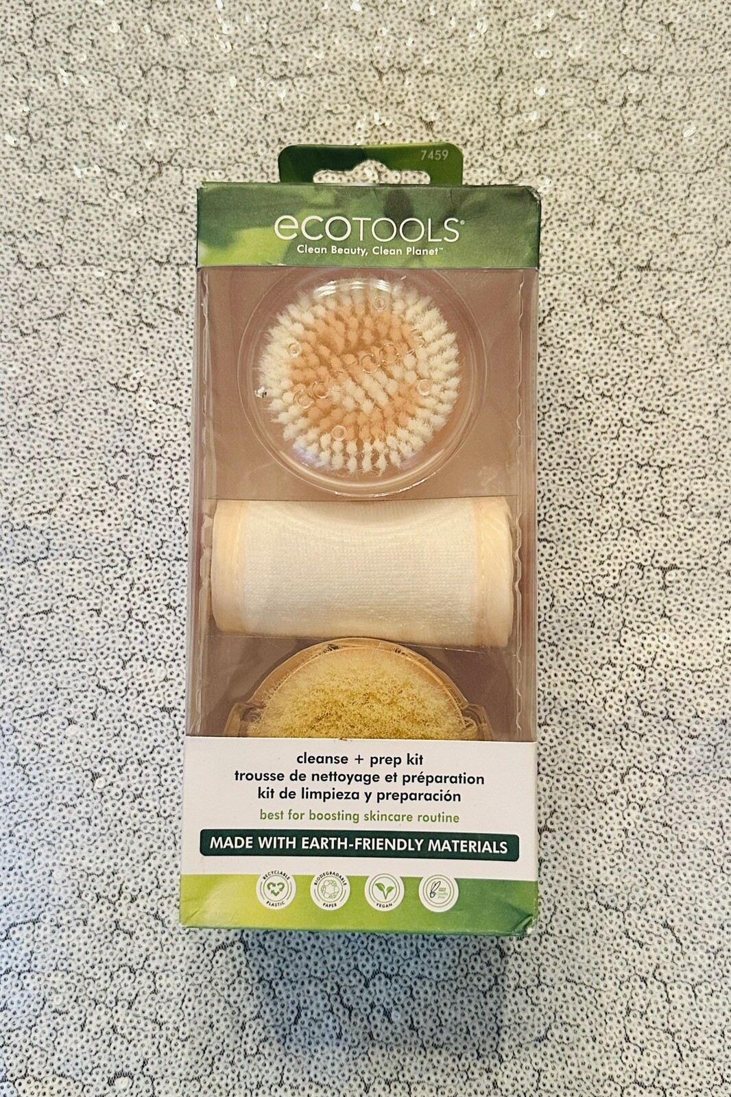 EcoTools Cleanse & Prep 3 Piece Kit For Boosting Skincare Routine