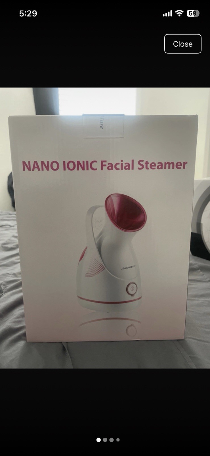 NANO IONIC Facial Steamer