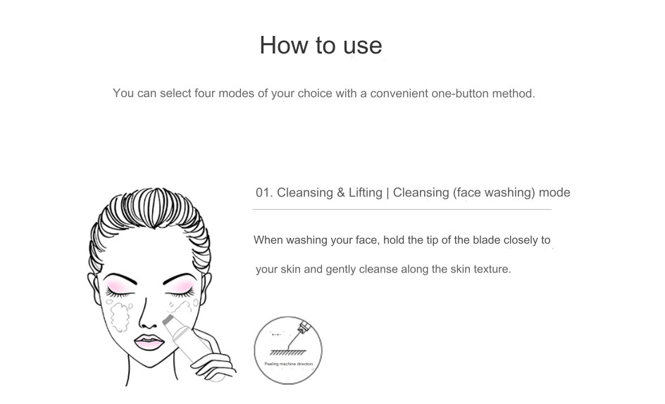 ESTE Aqua Peeling Galvanic Ion Massager Lifting Cooling Peeling Anti-Aging