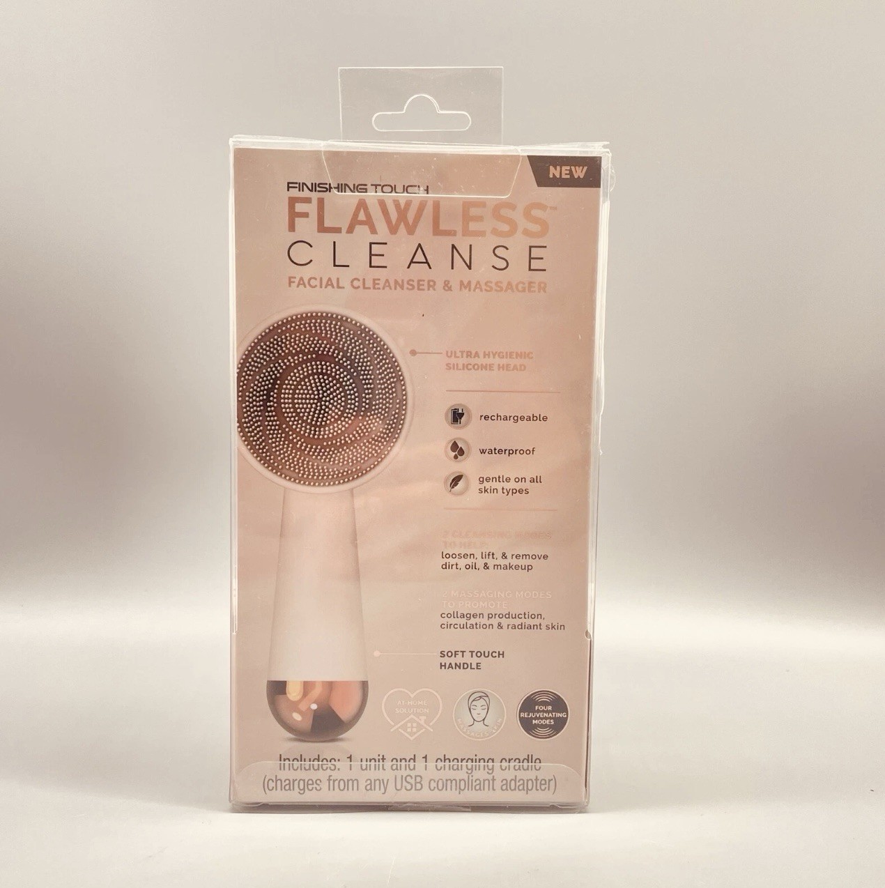 Finishing Touch Flawless Cleanse Cleaner And Massager Dermatologist Approved
