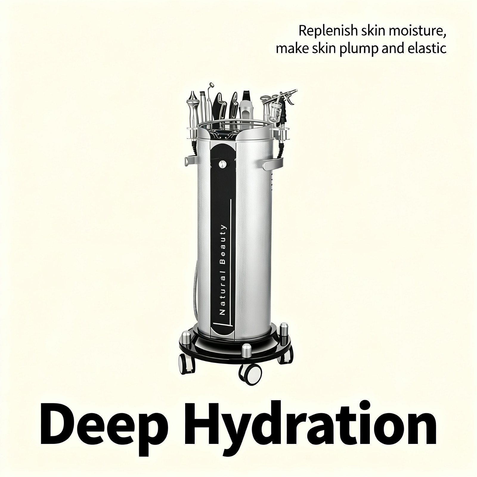 Latest Large Bubble Skin Beauty Instrument,Deeply Cleanse Skin Whiten and Hydrat