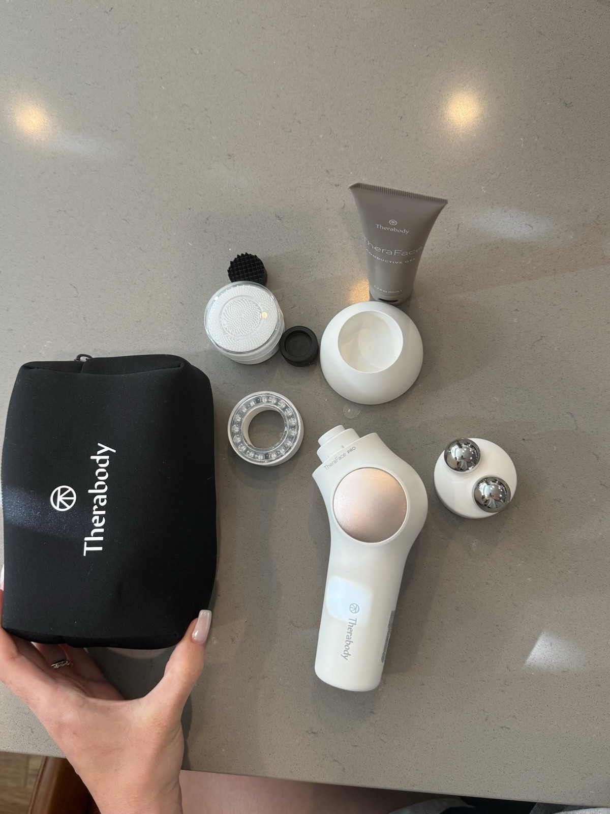 Therabody – TheraFace PRO – Multi-Use Facial Health Device – White – NEW