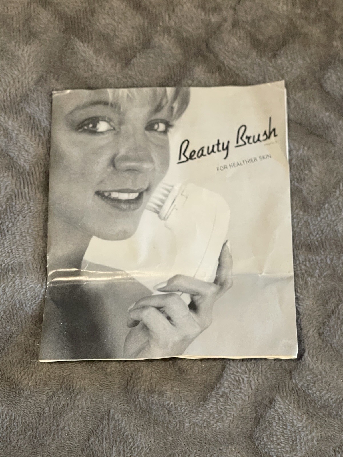 Vtg Beauty Brush Face Cleansing Spin Exfoliator Nail Buffer 5 Attachments 90’s