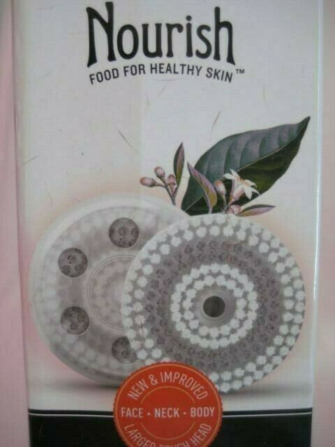 Nourish Facial Cleansing Sensitive Brush Head Replacements – 3 Pack BOX