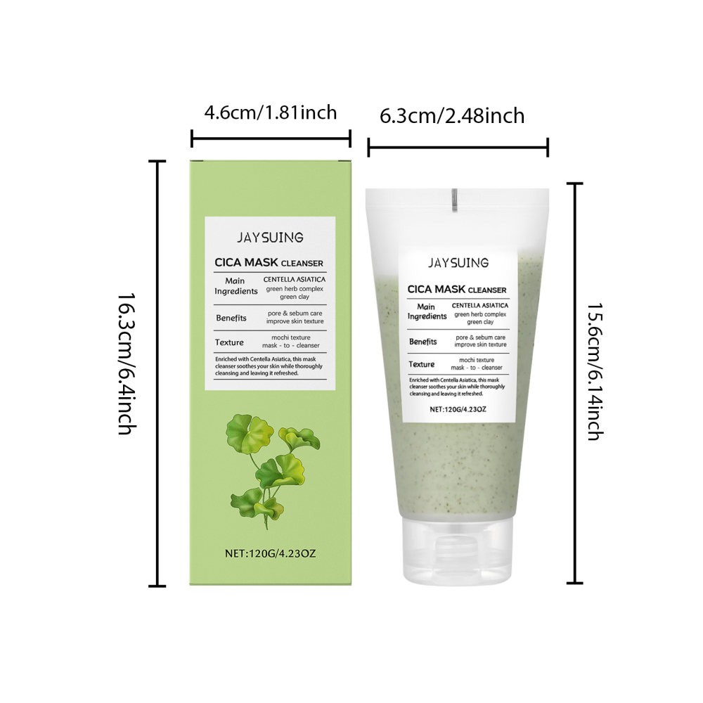 Centella asiais facial cleanser cleansing pores