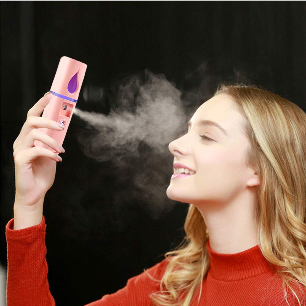 Portable Nano Facial Mister Mini Facial Steamer Atomization Eyelash Extensions w
