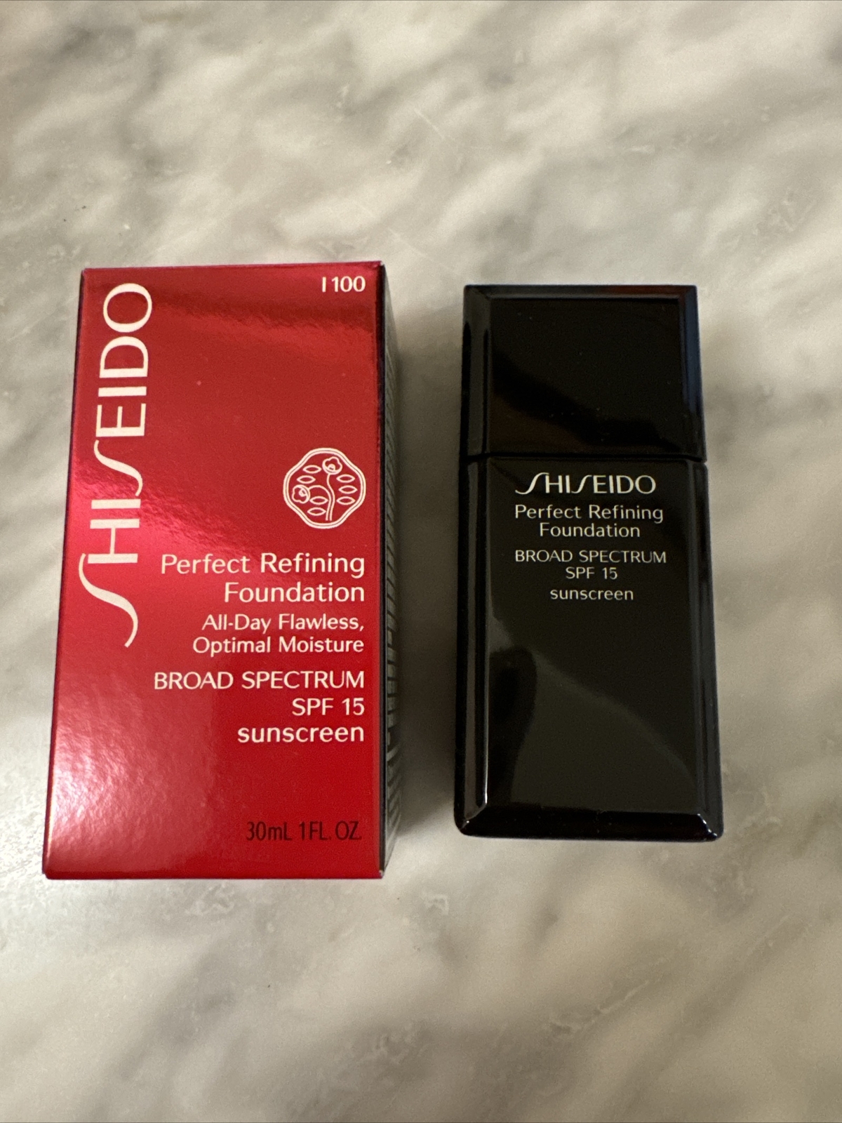 Shiseido Perfect Refining Foundation (I100) Very Deep Ivory 1.0 Oz (30 Ml)10784
