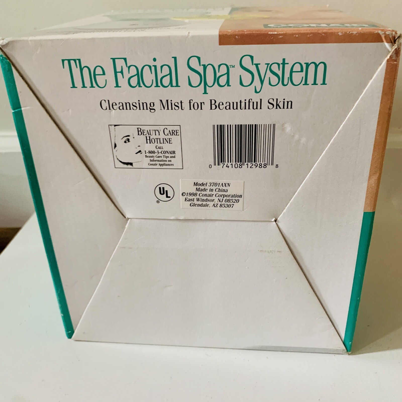 The Facial Spa by Conair Cleansing Mist Steam for Skin Open Pores Face Treatment