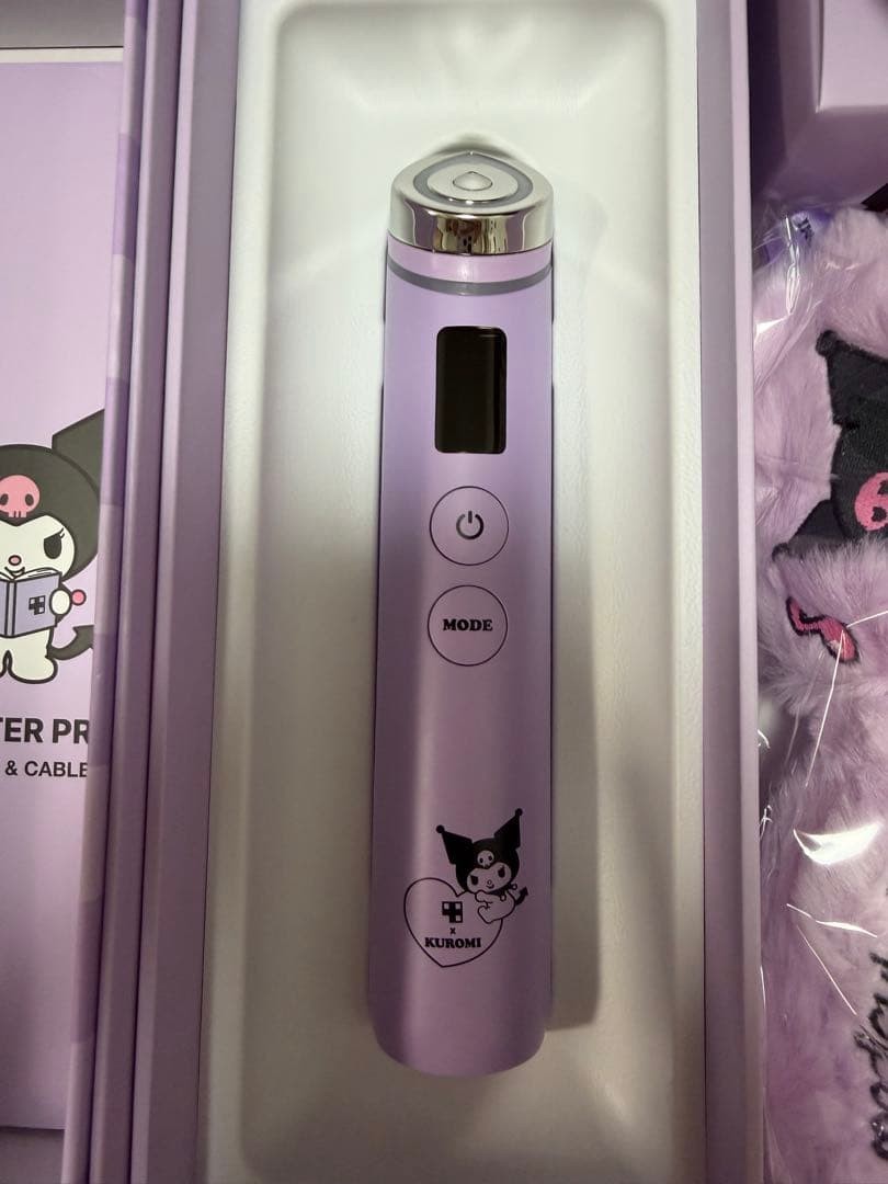 Medicube AGE-R Booster Pro Sanrio Kuromi Edition Home Skin Care Device Used