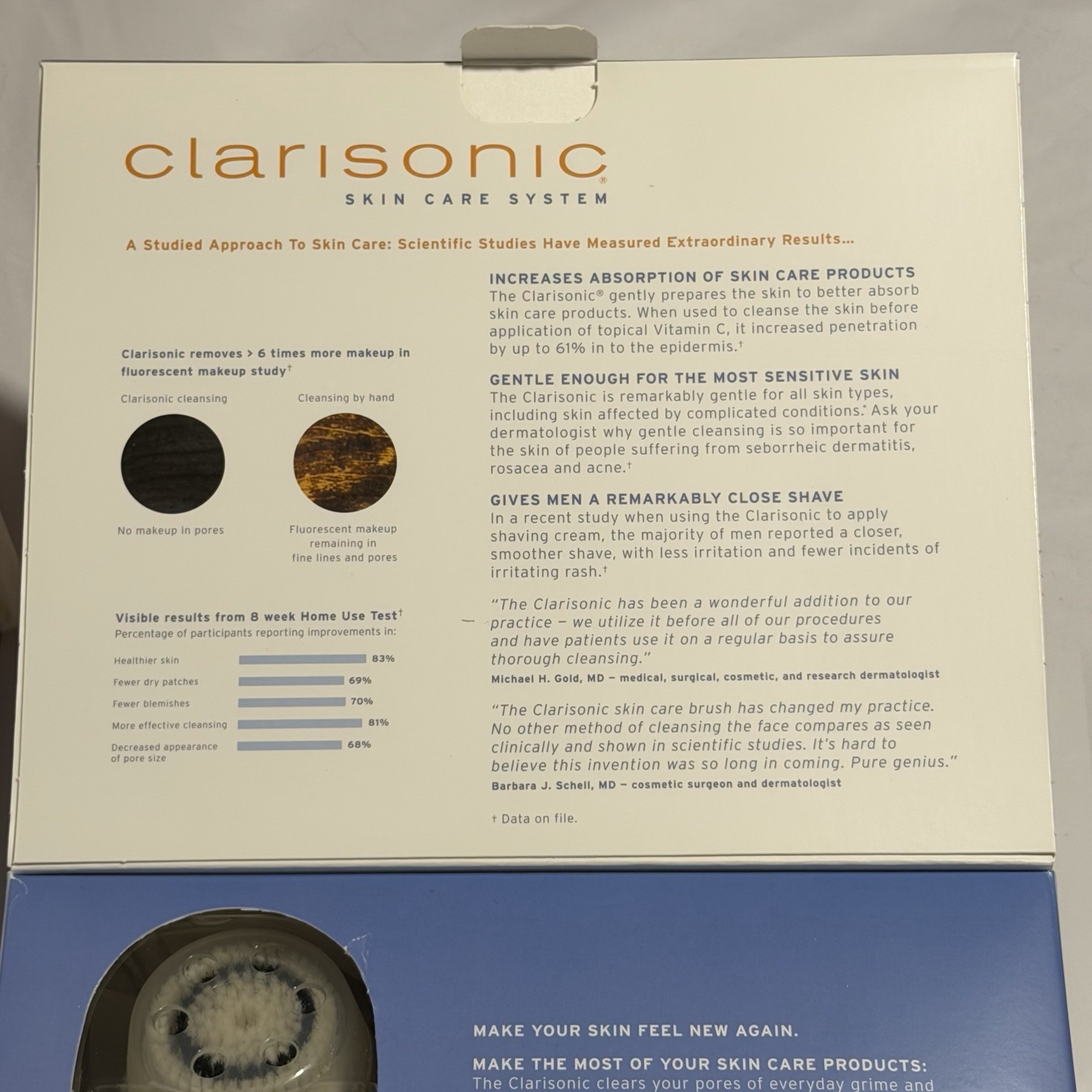NOB VTG Clarisonic Skin Care System For PARTS ONLY Dead Battery Charger 3 Heads