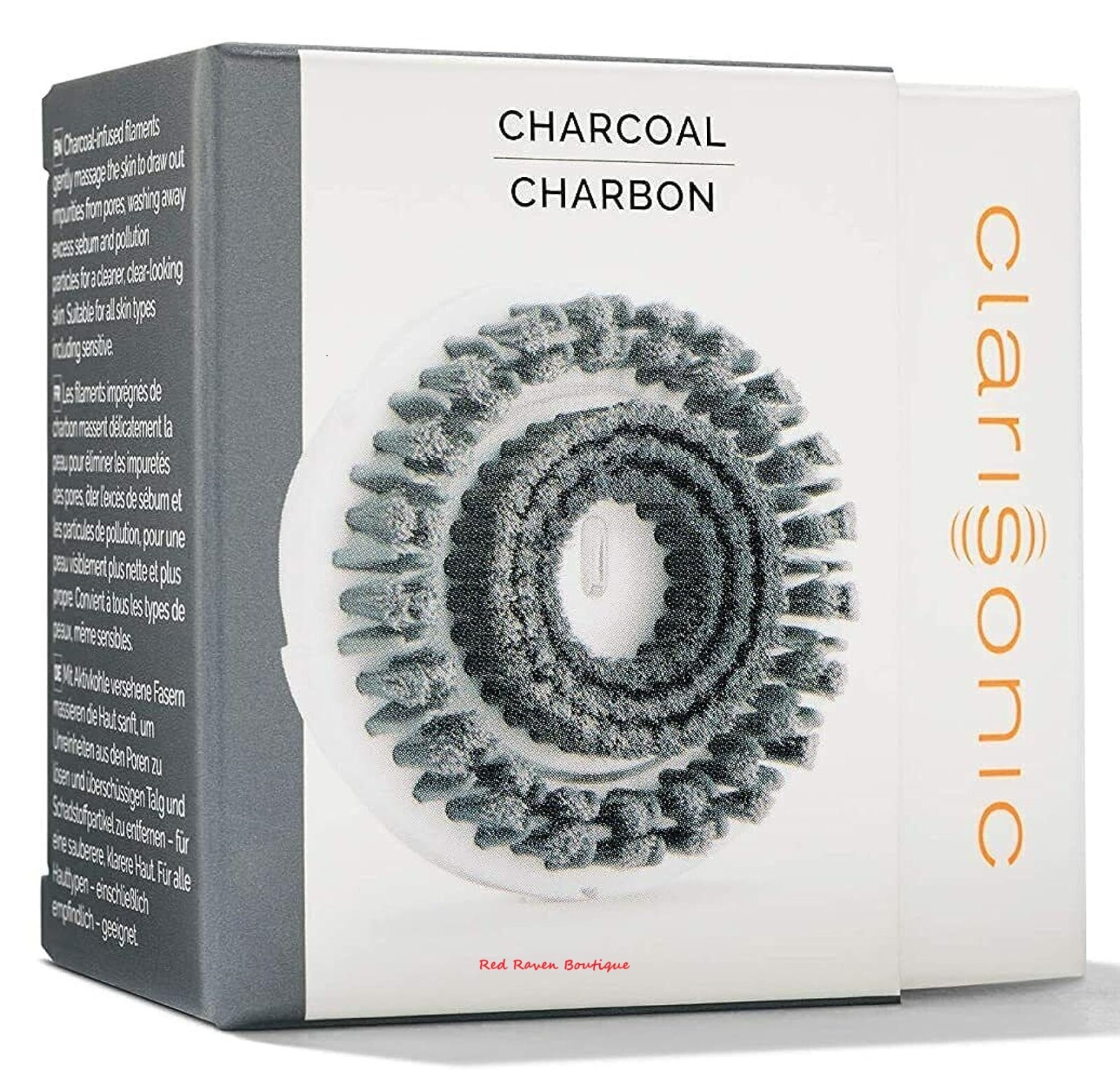 Clarisonic Sonic Charcoal Detox Replacement Brush Head for Mia Smart Devices NIB