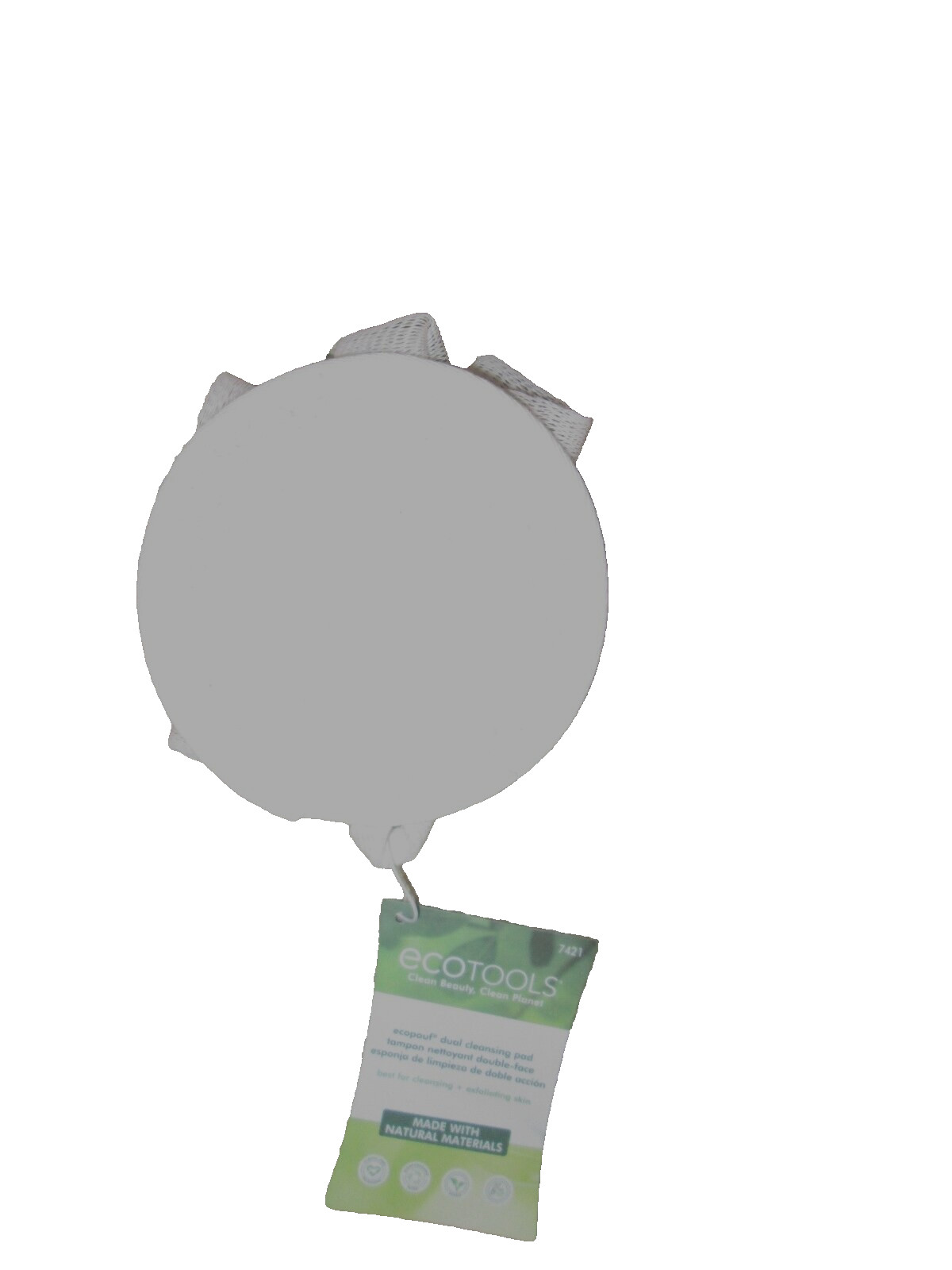 EcoTools EcoPouf Dual Cleansing Pad the ultimate to Cleanse + Exfoliate.Skin.