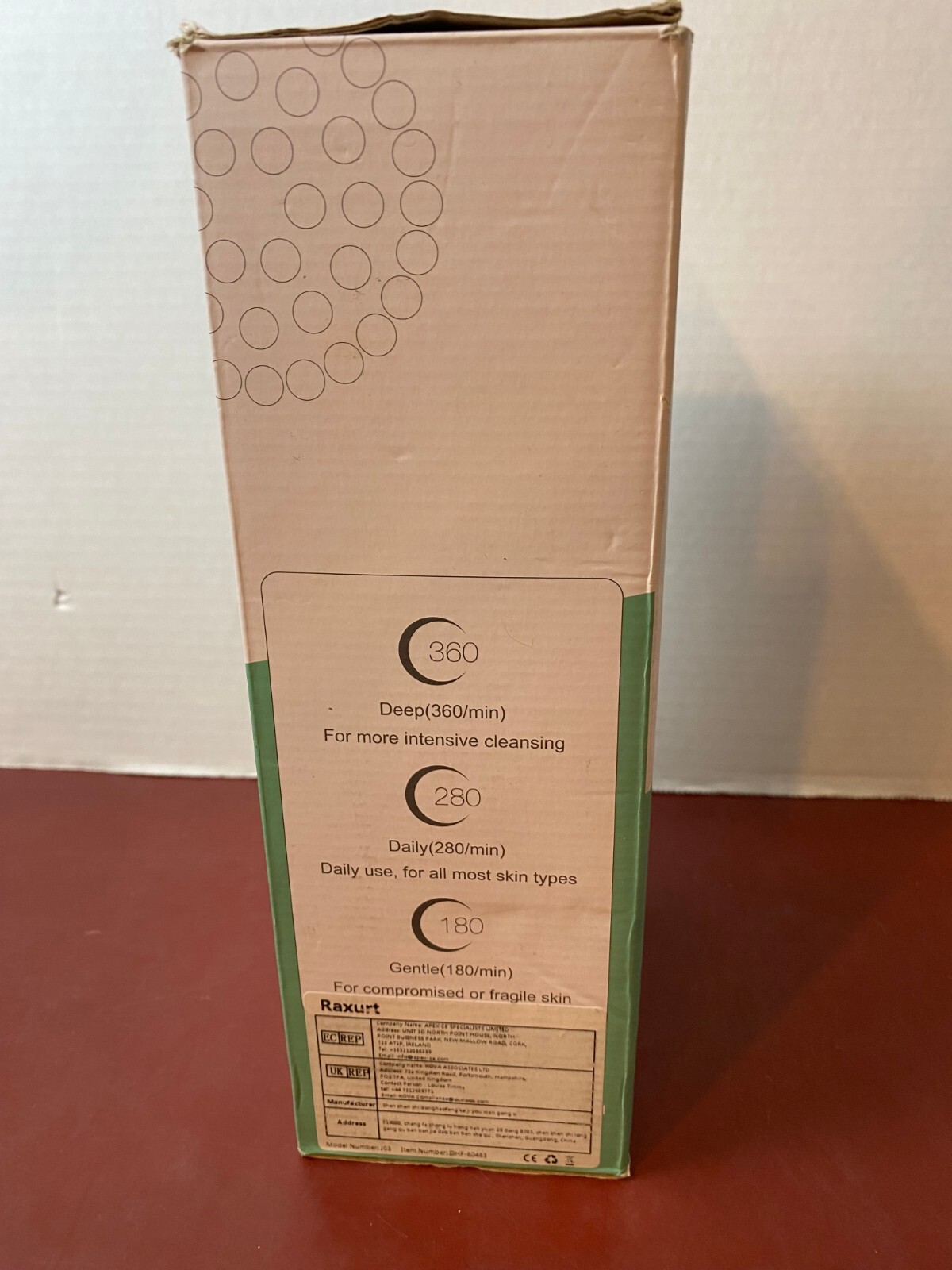 Raxurt Electric Facial Cleansing Brush with Blackhead Remover Vacuum