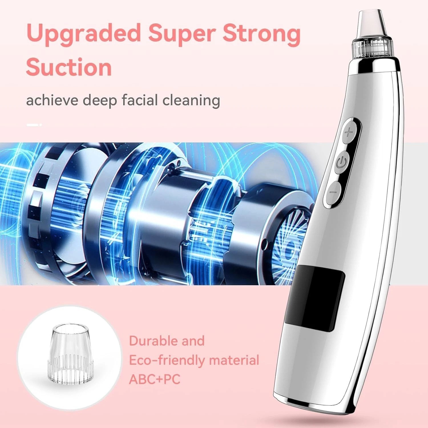 Blackhead Remover Pore Vacuum Upgraded Facial Pore Cleaner Electric Comedone …