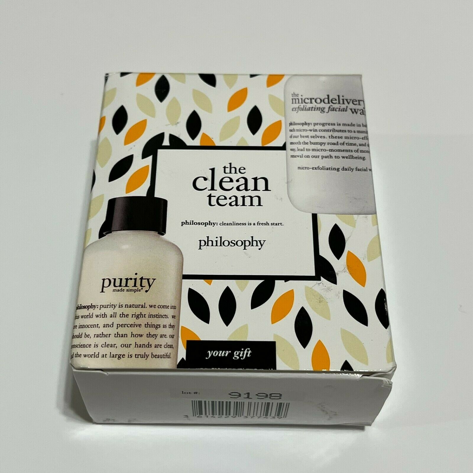 Philosophy Purity The Clean Team Gift Set -NEW