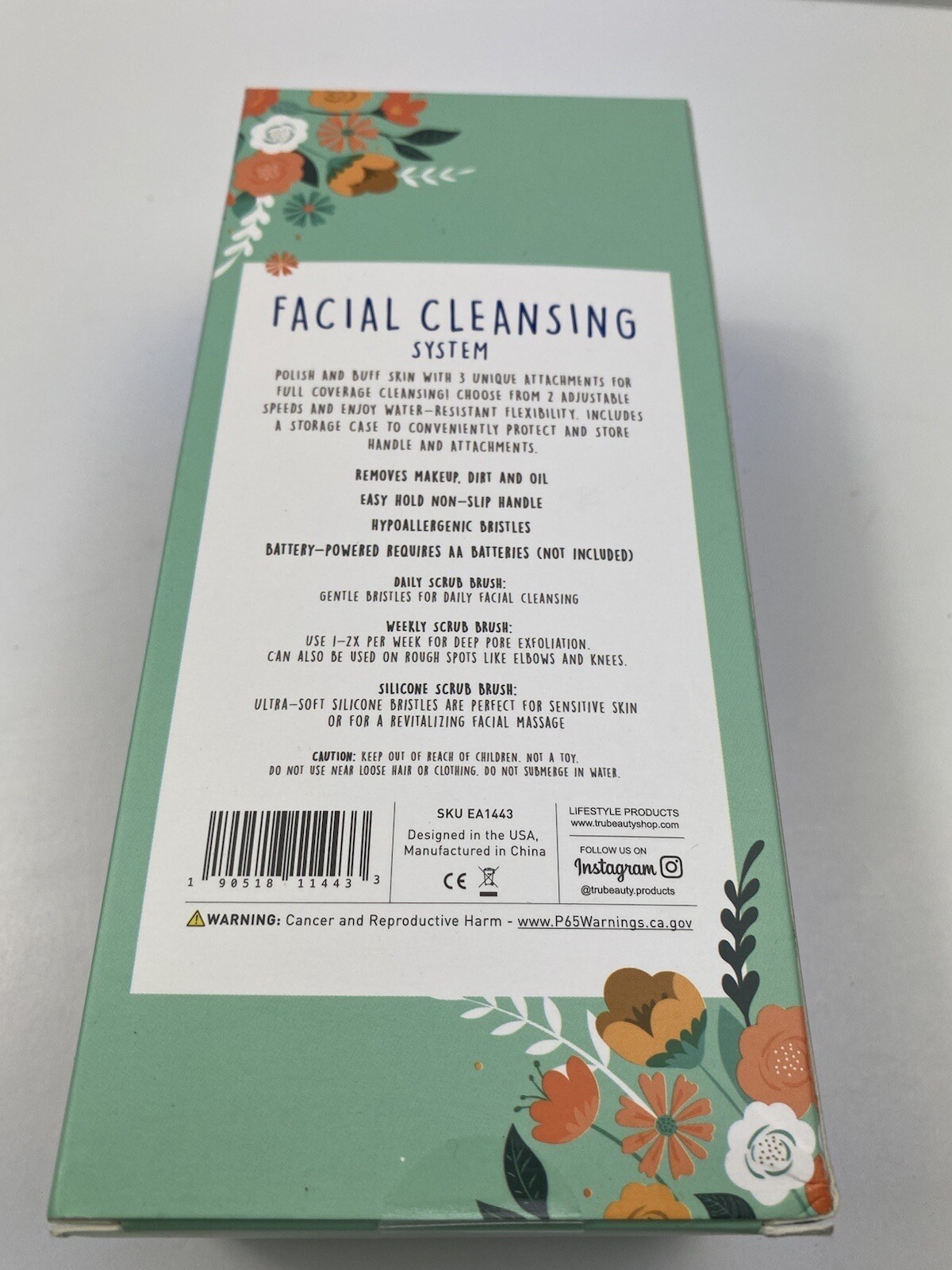 Electric Facial Cleansing Brush Deep Pore Clean Skin Care Tool New
