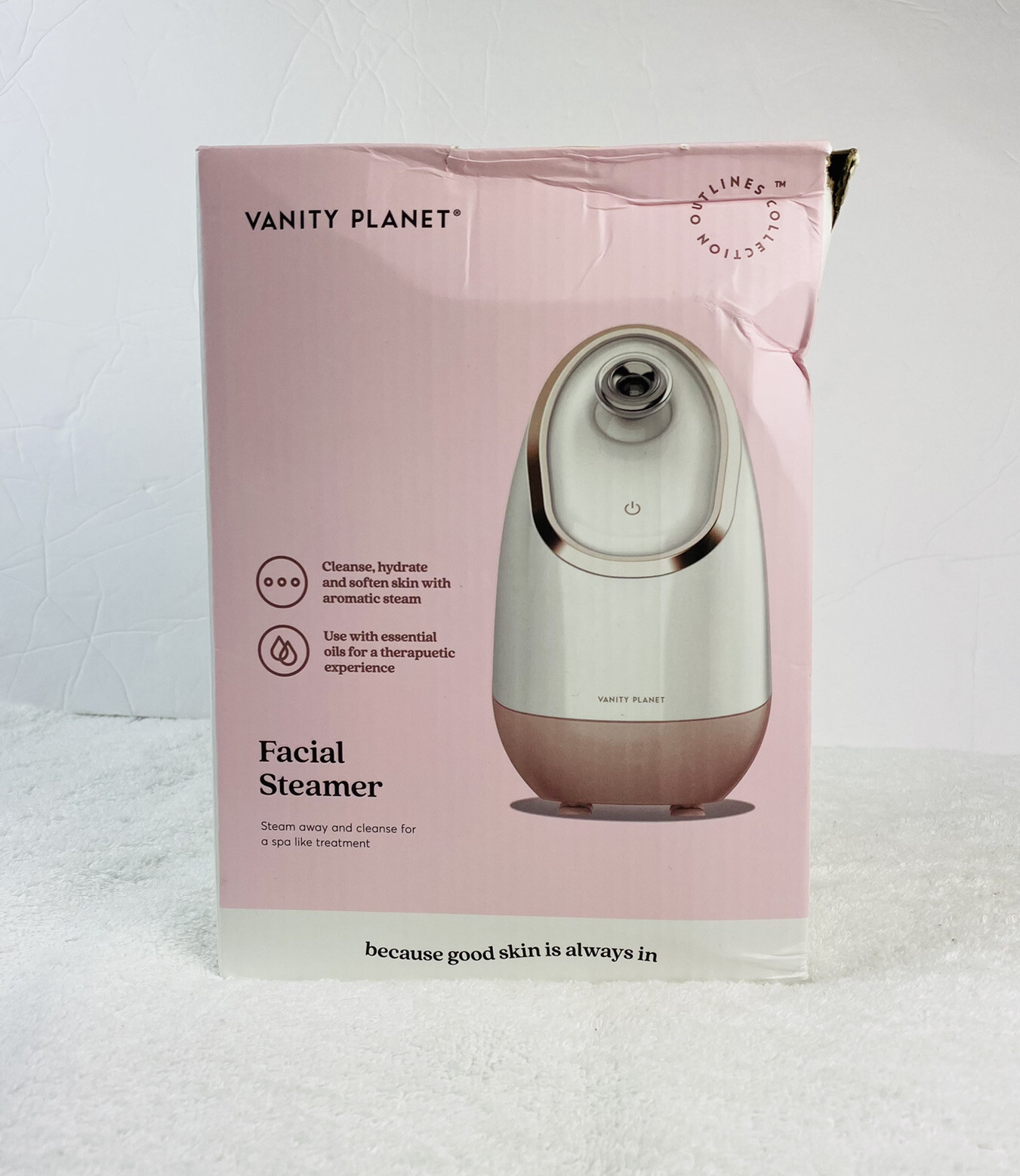 NIB Vanity Planet Ionic All Skin Type Facial Steamer