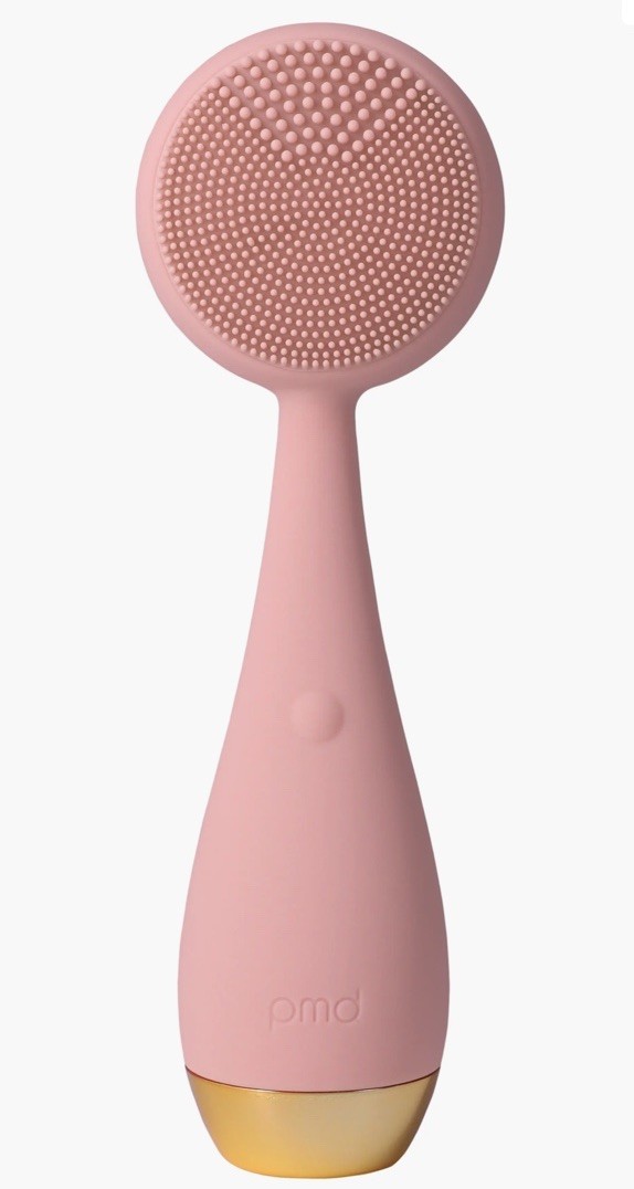 (47)PMD Clean Pro Smart Facial Cleansing Device, Pink w Gold Finish- Open box
