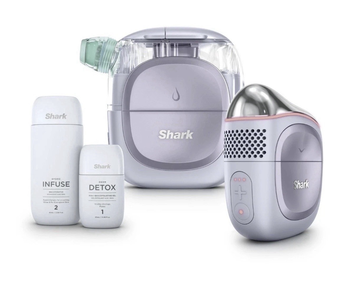 Shark Facial Glow Hydro Powered Facial System, FH320PL