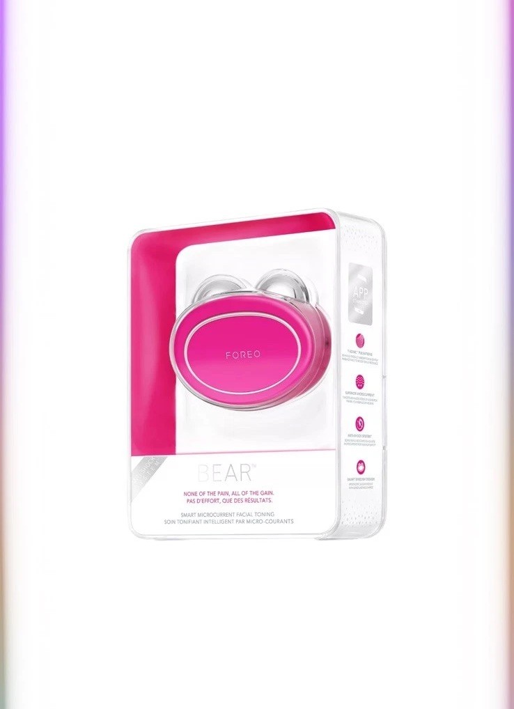 Foreo Bear Smart Microcurrent Facial Toning Device – Fuchsia