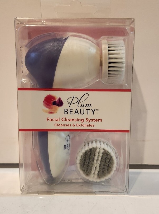 Plum Beauty Facial Cleansing System Cleanses Exfoliates Two Systems Each Order