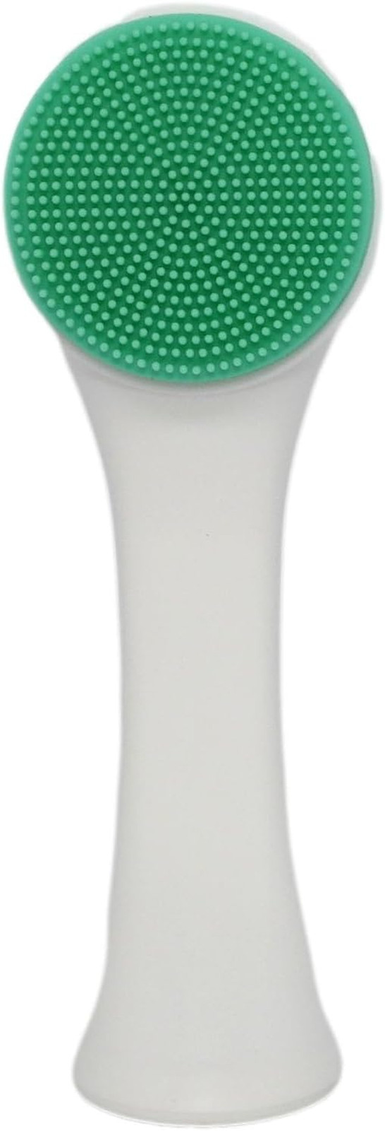 Dual-Action Facial Cleansing Brush (Mint), Superfine Soft Bristles Deep Clean Po