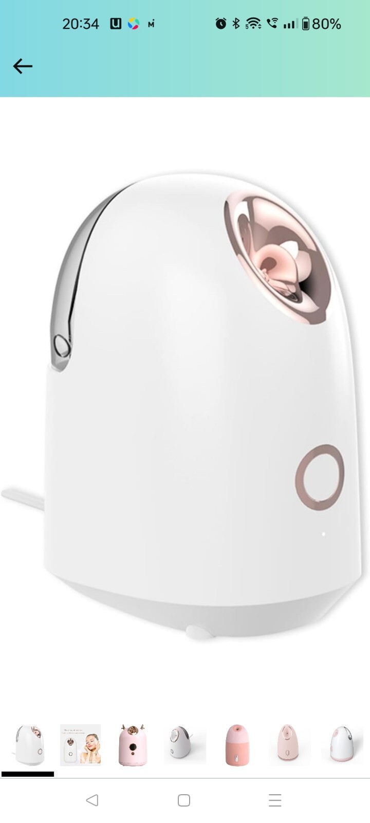Facial Steamer Hydrating Sprayer for Home Use