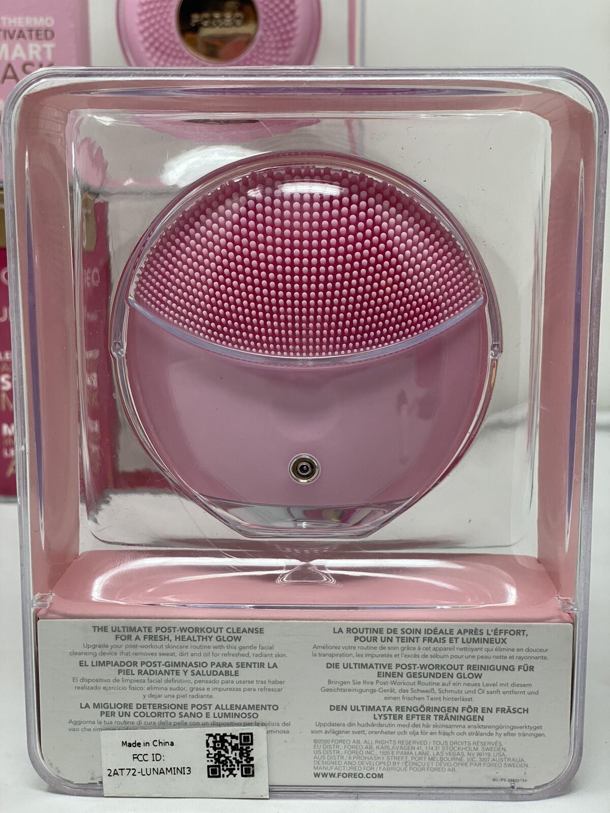 Lot Of 3 FOREO UFO Mini LED Thermo Activated Smart Mask & Luna Mini 3