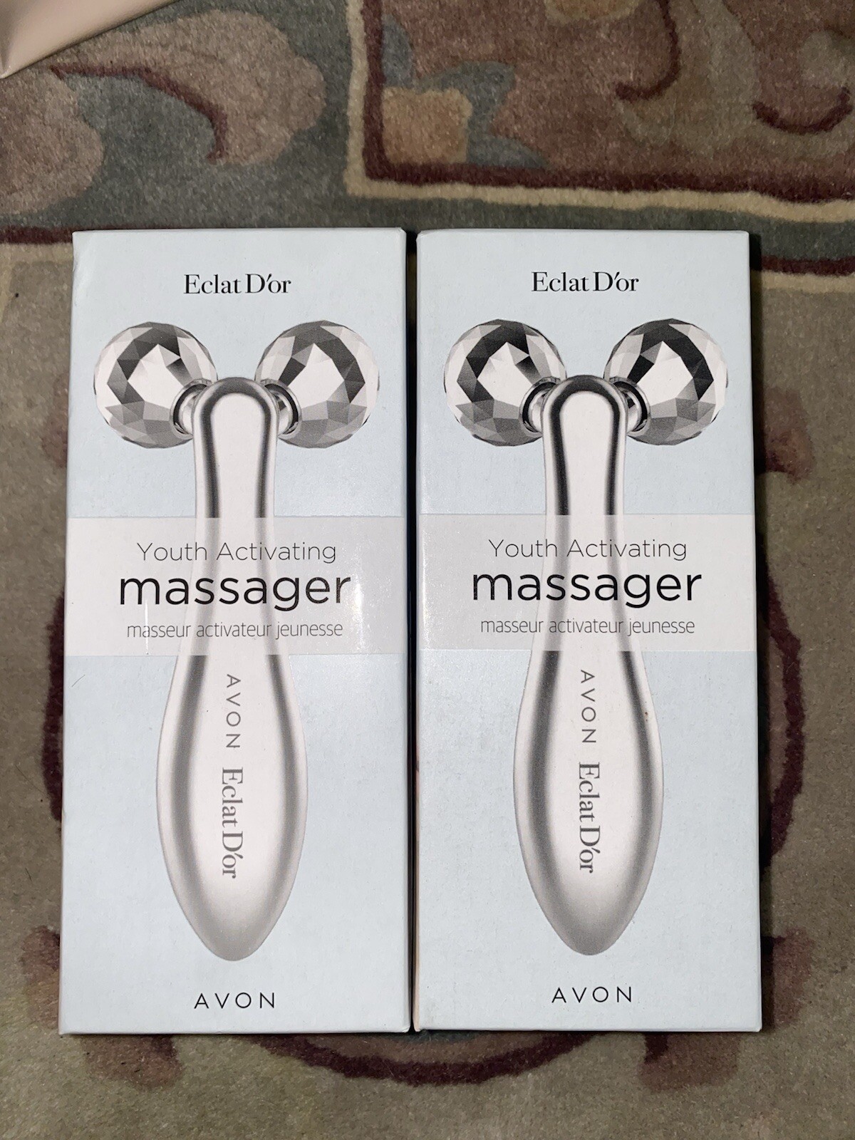 NEW Avon Eclar D`or Youth Activating Massager Brand New In Original Box