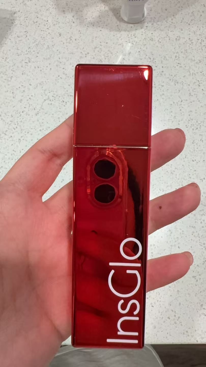 InsGlo Facial Rejuvenation Device Red Set Case only