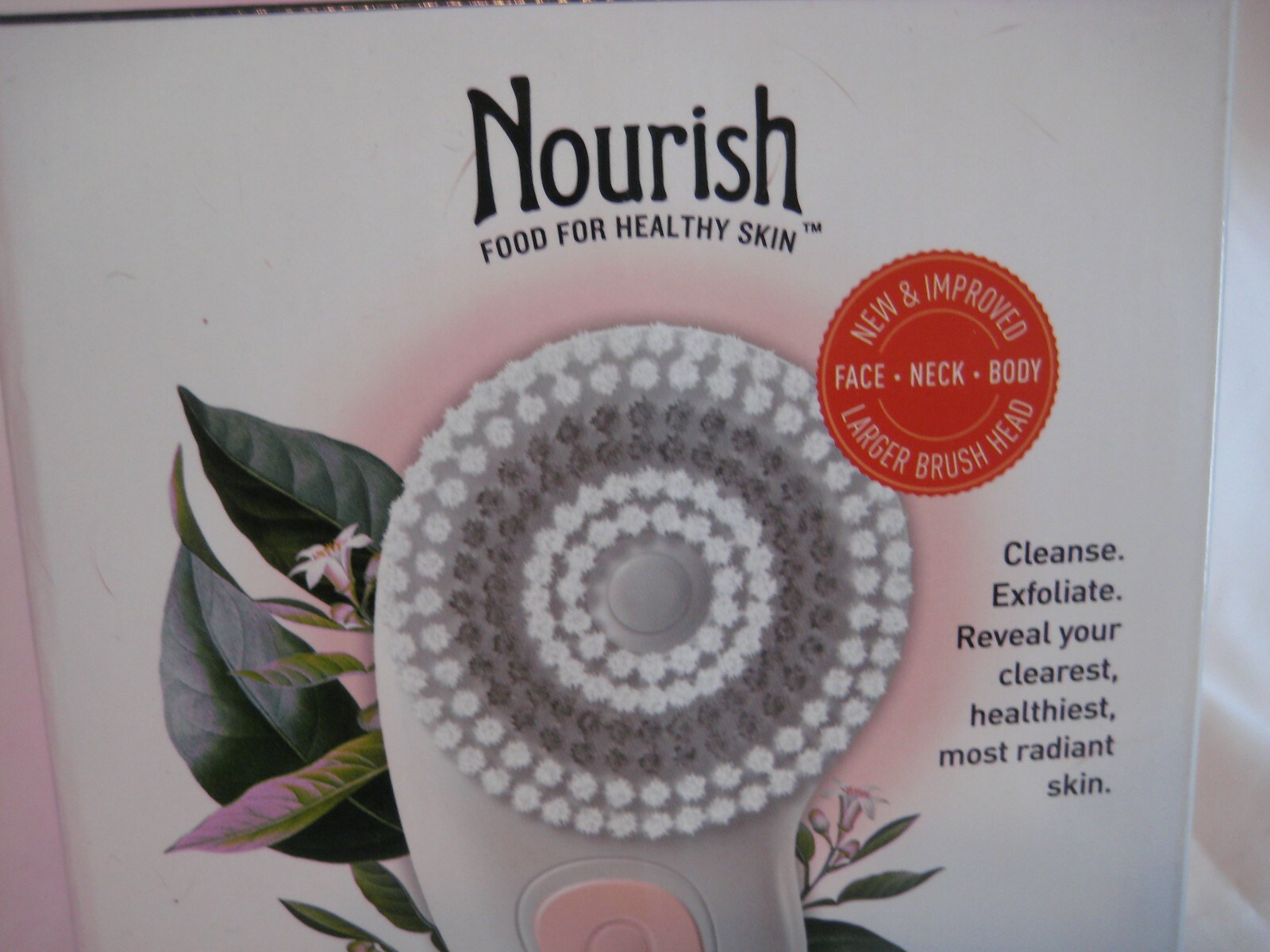 Nourish Facial Cleansing Sensitive Brush Head Replacements – 3 Pack BOX