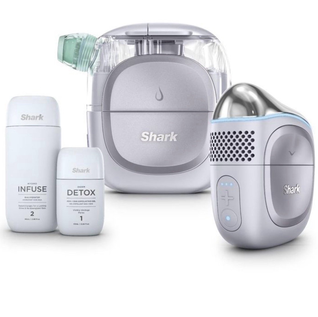 Shark FacialPro Glow at-Home Hydro-Powered Facial System with DePuffi Hot & Cold