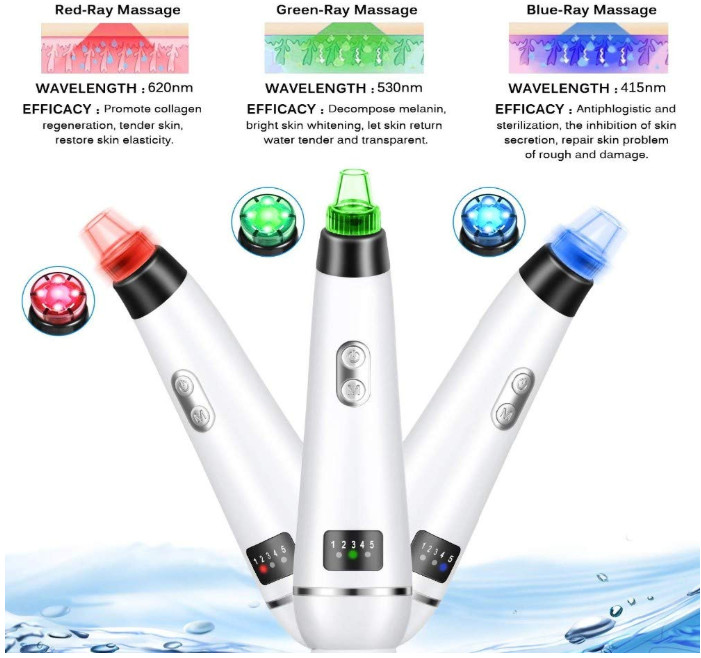 Facial Pore Vacuum Blackhead Remover Acne Vacuum Sciobella (888)