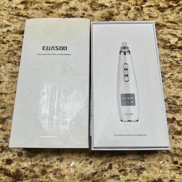 EUASOO Vacuum Blackhead Remover Pores Cleaner Electric Facial Skin Care Device